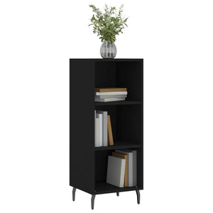 Schwarzes Sideboard 90cm Holzwerkstoff