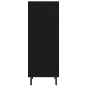 Schwarzes Sideboard 90cm Holzwerkstoff