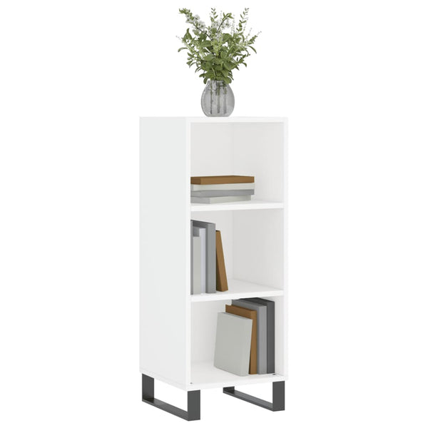 Weißes Sideboard 34,5x32,5x90 cm
