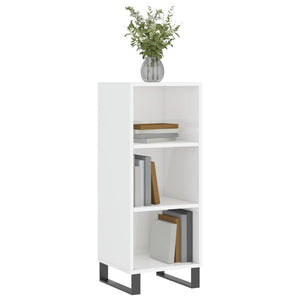 Hochglanz Weiß Sideboard 90cm