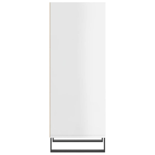 Hochglanz Weiß Sideboard 90cm