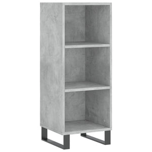 Betongraues Sideboard, 90 cm