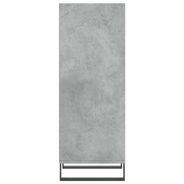 Betongraues Sideboard, 90 cm