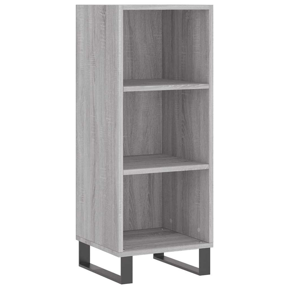 Sideboard Grau Sonoma 90 cm