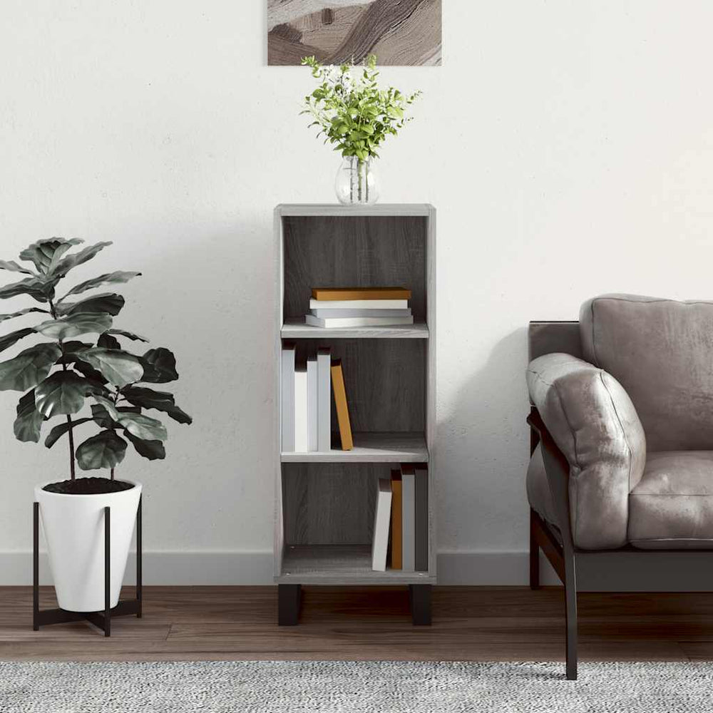 Sideboard Grau Sonoma 90 cm
