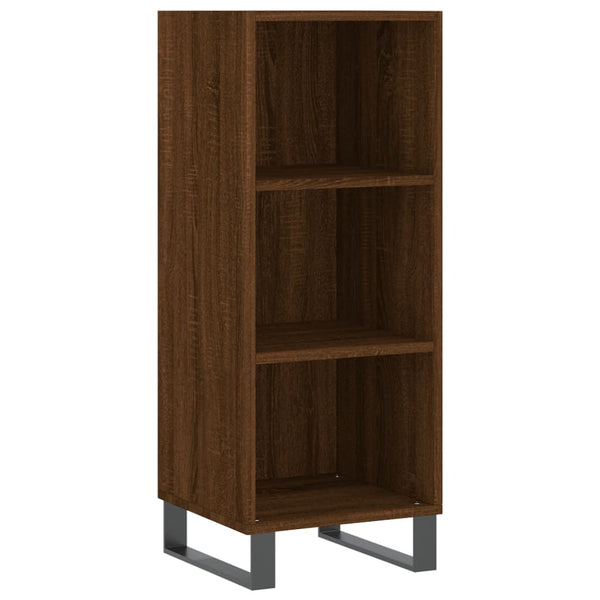 Sideboard Braun Eichenoptik 90 cm