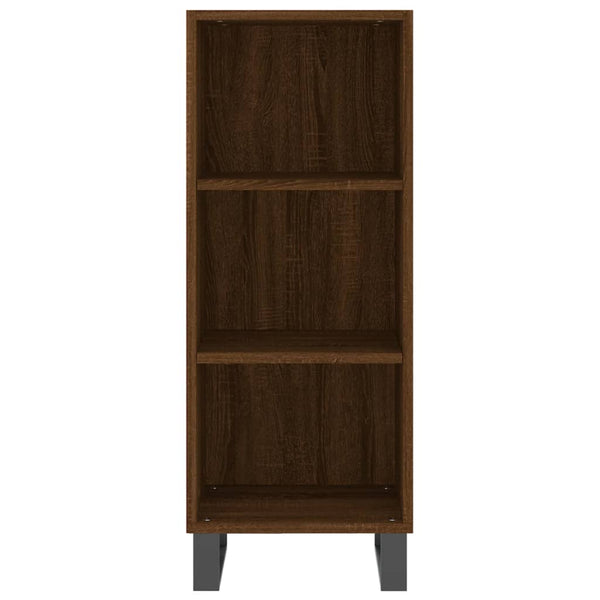 Sideboard Braun Eichenoptik 90 cm
