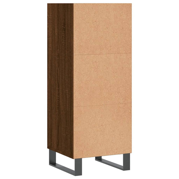 Sideboard Braun Eichenoptik 90 cm