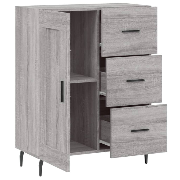 Sideboard Grau Sonoma 69,5x34x90 cm