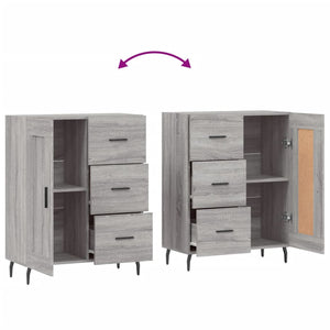 Sideboard Grau Sonoma 69,5x34x90 cm