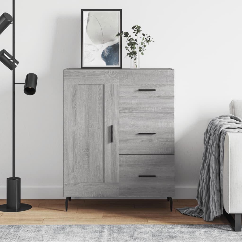 Sideboard Grau Sonoma 69,5x34x90 cm