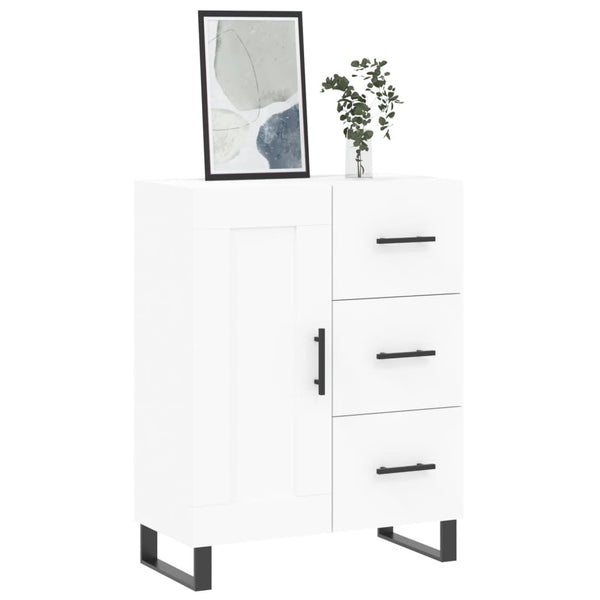 Weißes Sideboard 69,5 cm Holz