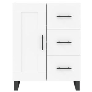 Weißes Sideboard 69,5 cm Holz
