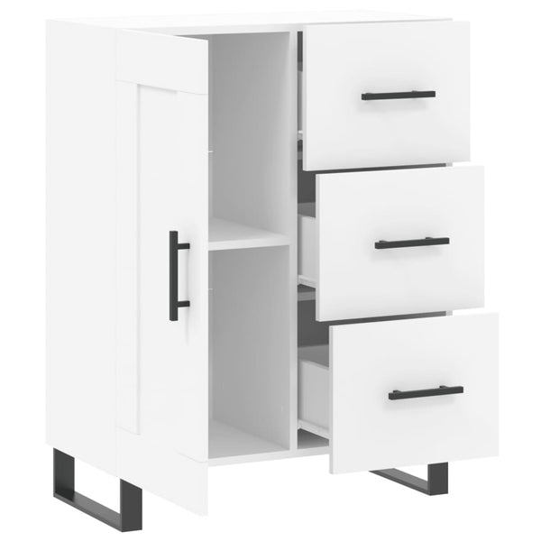 Weißes Sideboard 69,5 cm Holz
