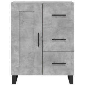 Betongraues Sideboard 69,5x34x90 cm