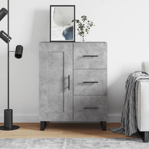 Betongraues Sideboard 69,5x34x90 cm