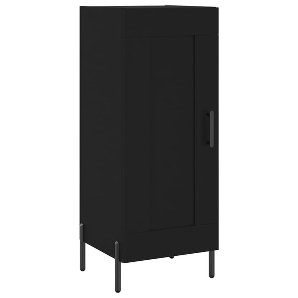 Schwarzes Sideboard 34,5x34x90 cm