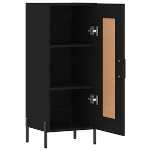 Schwarzes Sideboard 34,5x34x90 cm