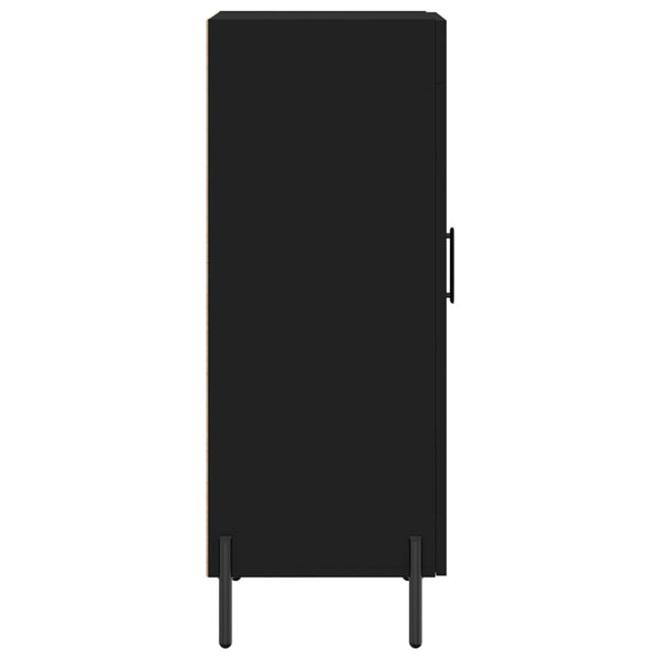 Schwarzes Sideboard 34,5x34x90 cm
