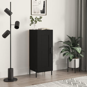Schwarzes Sideboard 34,5x34x90 cm