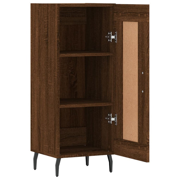 Sideboard Braun Eichen-Optik 90 cm