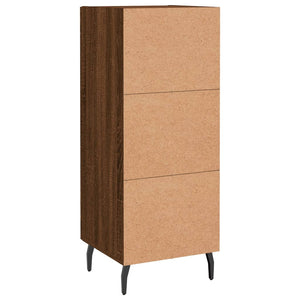 Sideboard Braun Eichen-Optik 90 cm