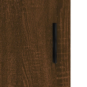 Sideboard Braun Eichen-Optik 90 cm
