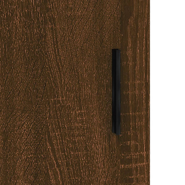 Sideboard Braun Eichen-Optik 90 cm