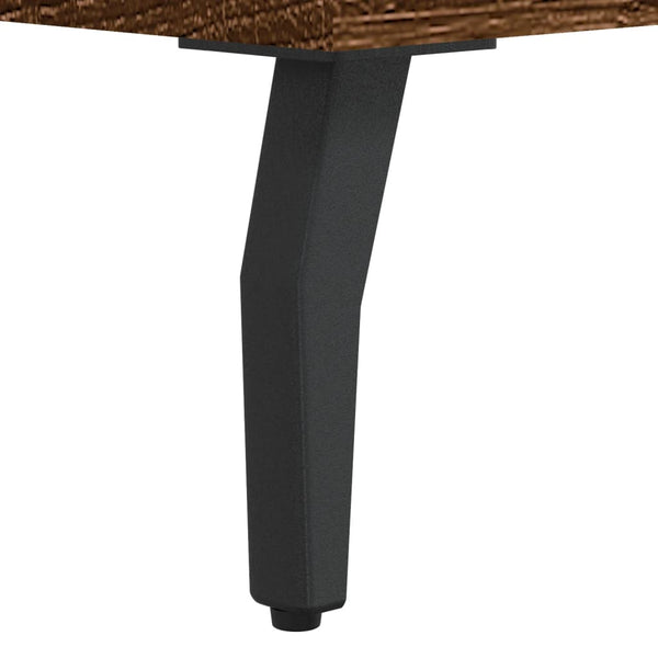 Sideboard Braun Eichen-Optik 90 cm