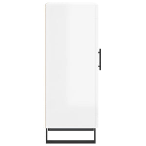 Hochglanz Weißes Sideboard 90cm