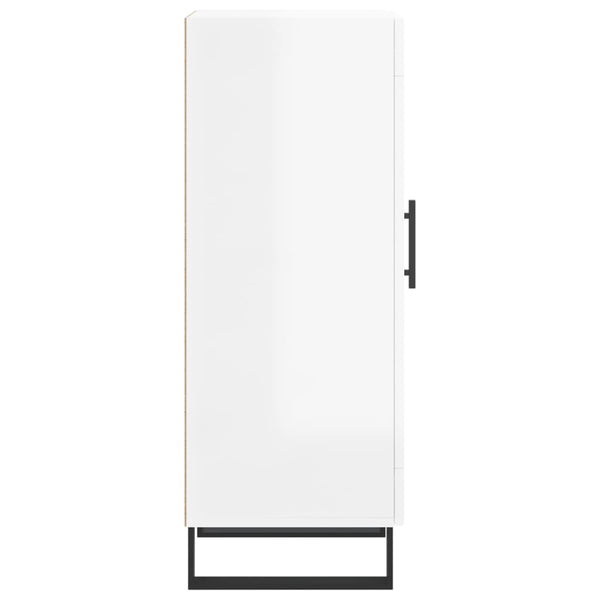 Hochglanz Weißes Sideboard 90cm