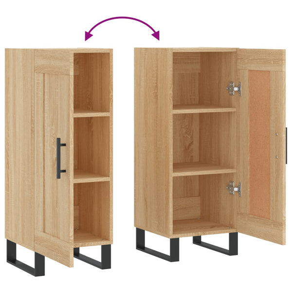 Sideboard Sonoma Eiche 90cm