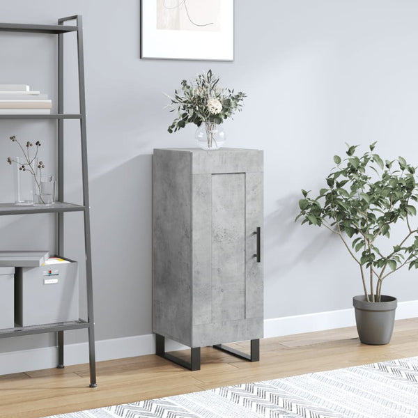 Betongraues Sideboard 90cm