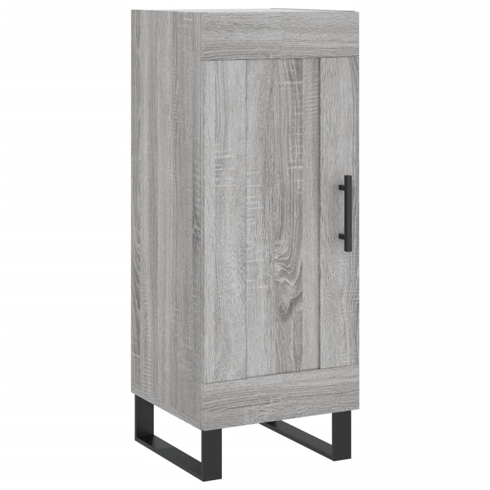 vidaXL Sideboard Grey Sonoma 34.5x34x90 cm Engineered Wood
