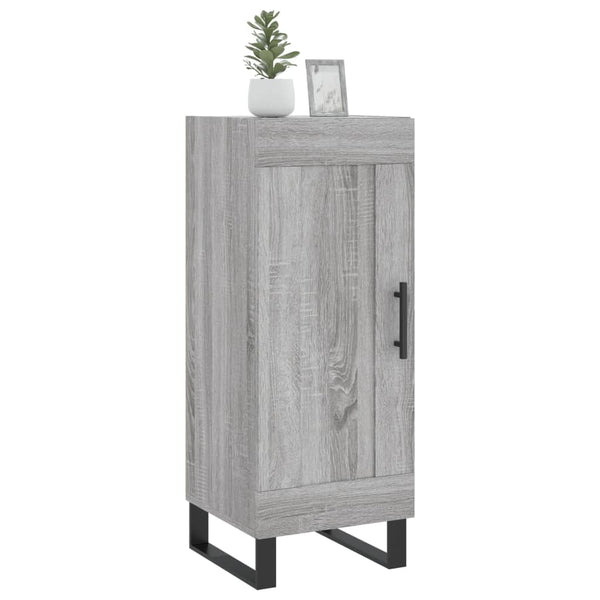 Graues Sideboard Sonoma, 90 cm