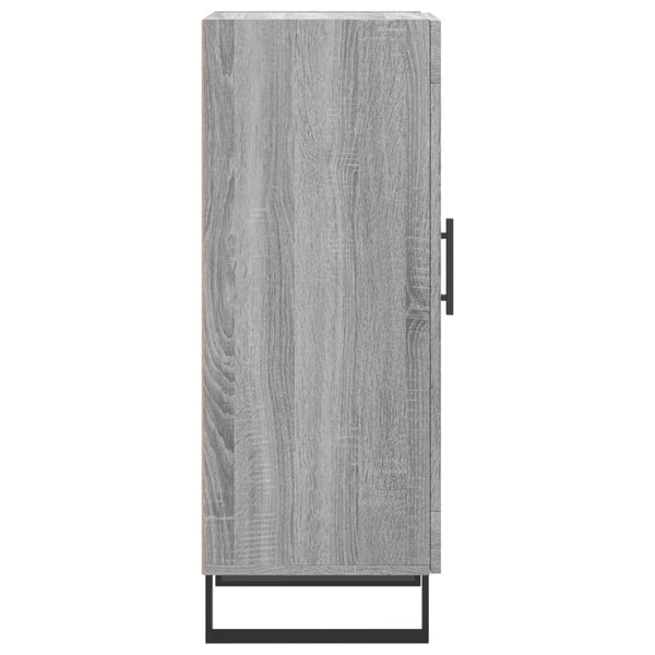 Graues Sideboard Sonoma, 90 cm