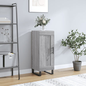 Graues Sideboard Sonoma, 90 cm