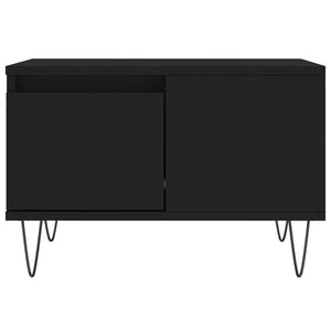Schwarzer Couchtisch 55x55 cm