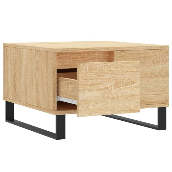 Sonoma Eiche Couchtisch, 55x55 cm
