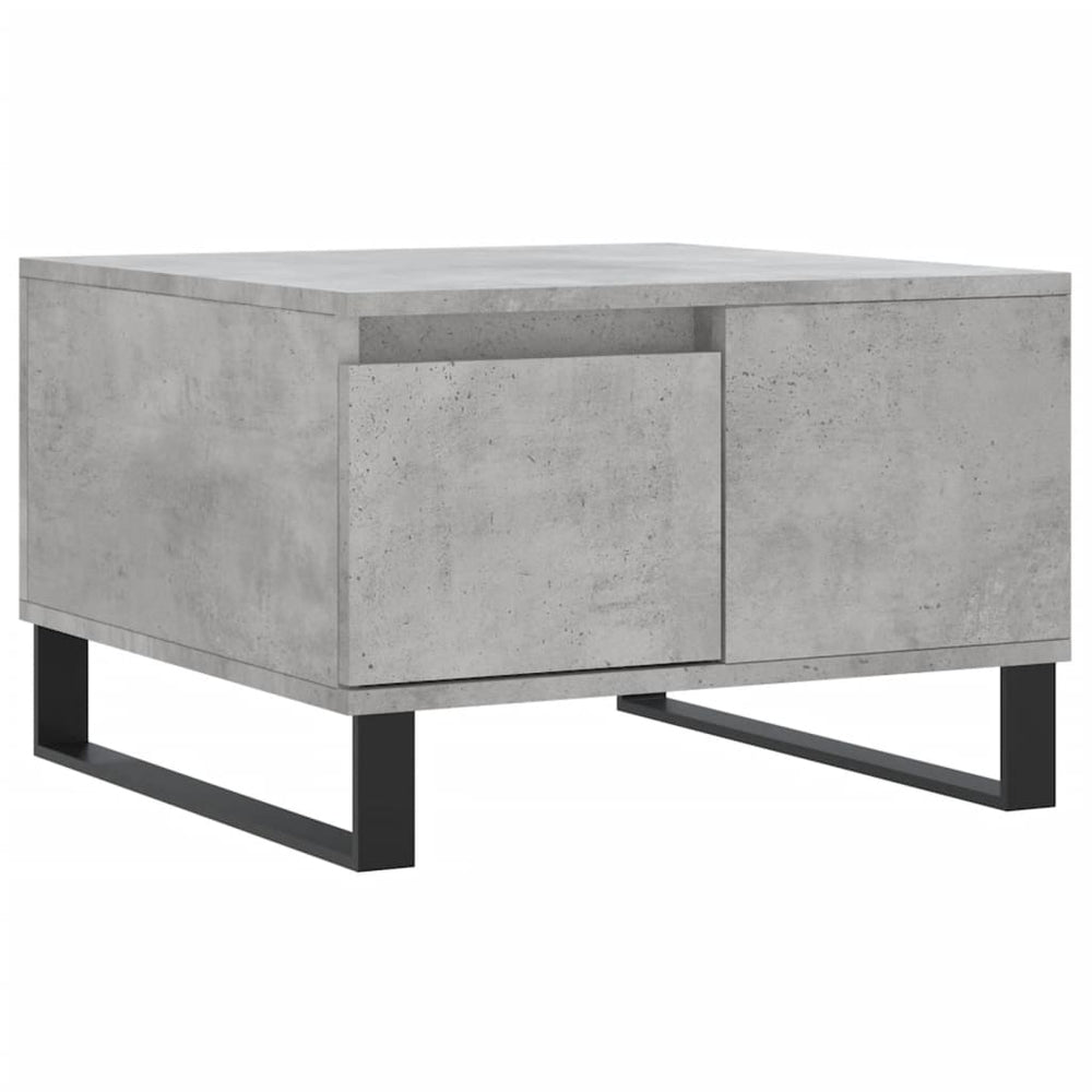 Betongrauer Couchtisch 55x55 cm