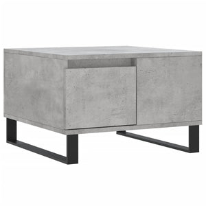 Betongrauer Couchtisch 55x55 cm