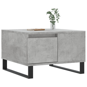 Betongrauer Couchtisch 55x55 cm