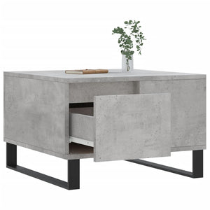 Betongrauer Couchtisch 55x55 cm