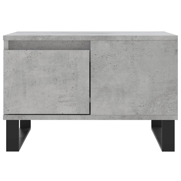 Betongrauer Couchtisch 55x55 cm