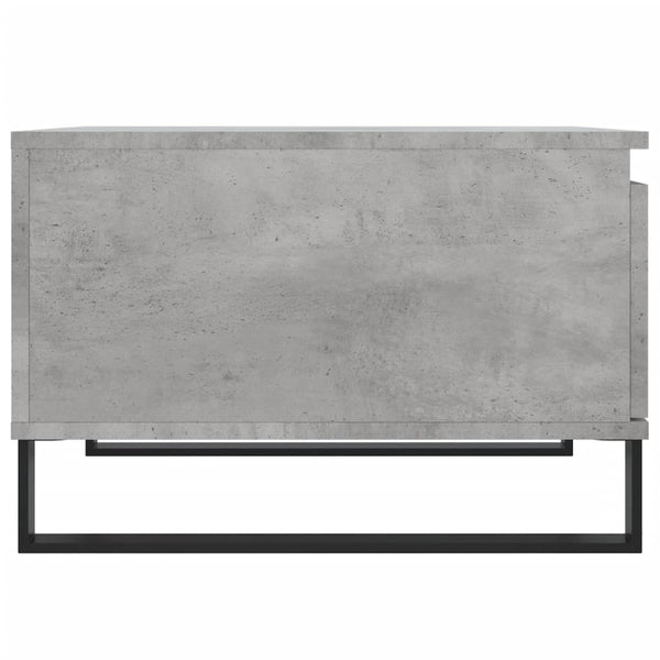 Betongrauer Couchtisch 55x55 cm