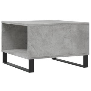 Betongrauer Couchtisch 55x55 cm