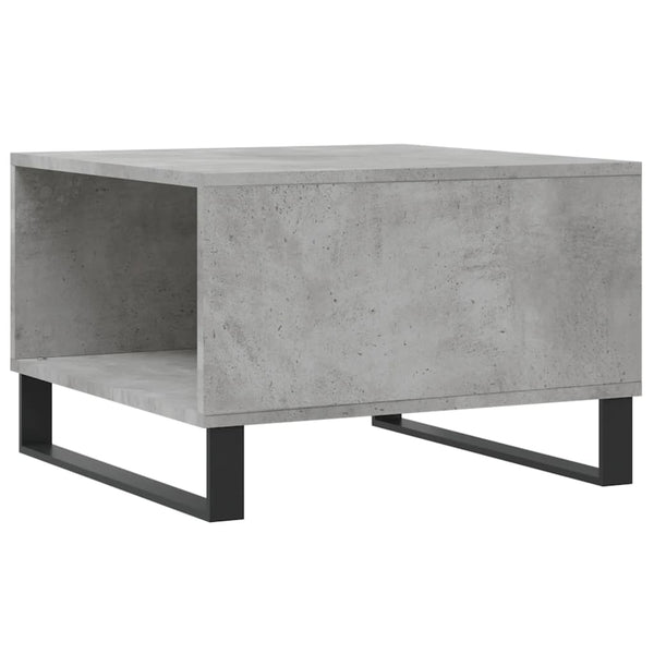 Betongrauer Couchtisch 55x55 cm