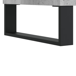 Betongrauer Couchtisch 55x55 cm
