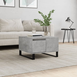 Betongrauer Couchtisch 55x55 cm