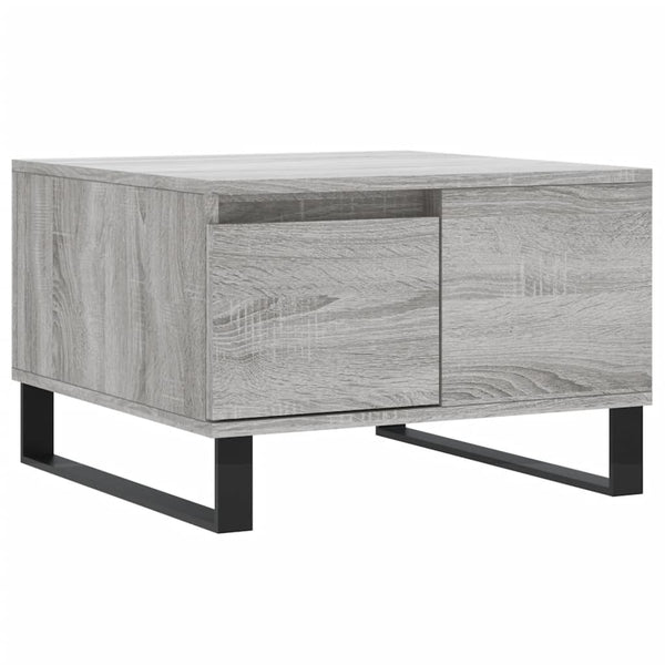 Grauer Couchtisch Sonoma, 55x55 cm